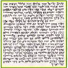 מזוזה נוסח ספרדי גודל 10*10 ס''מ
